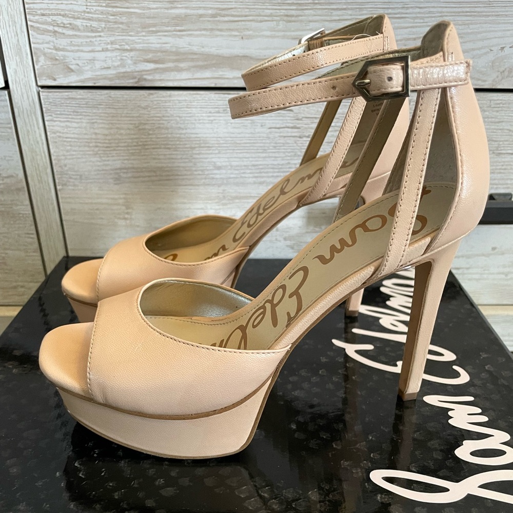Sam Edelman nude heels size 5.5